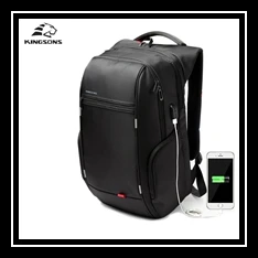 Kingsons NEN, внешняя USB зарядка, повседневная черная нагрудная сумка, мужские сумки-мессенджеры, маленькие сумки, дорожная сумка, сумка через плечо для путешествий