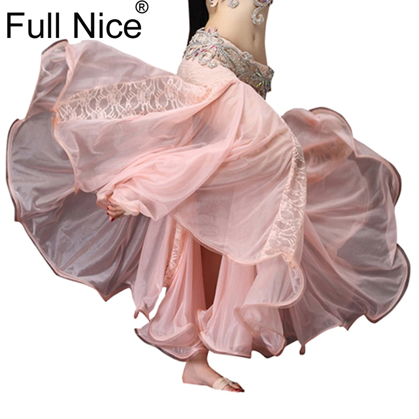 

New Belly Dancing Clothes Professional Long Fish Tail Skirts Wrapped Skirt Lace Women Belly Dance Skirts (without belt)