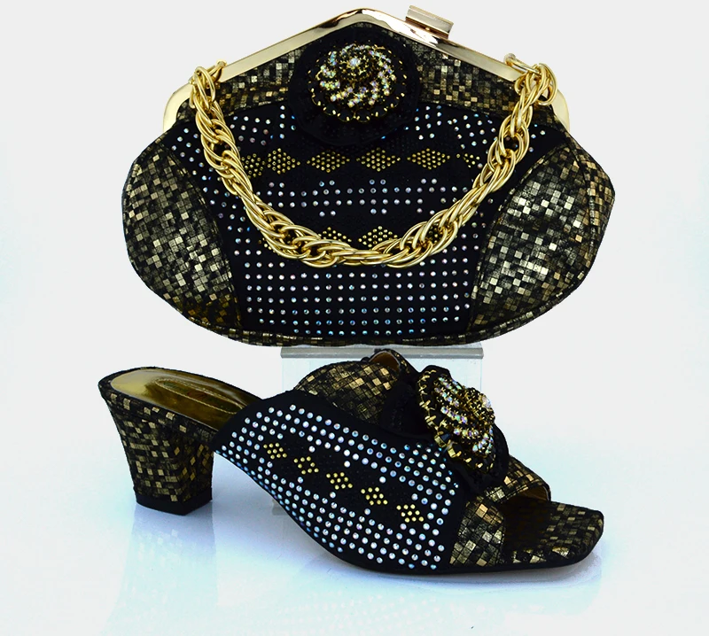 Top popular  Italian Shoes and Bags to Match Women wedding party dresses   6 high heels  size38-43  H16090528