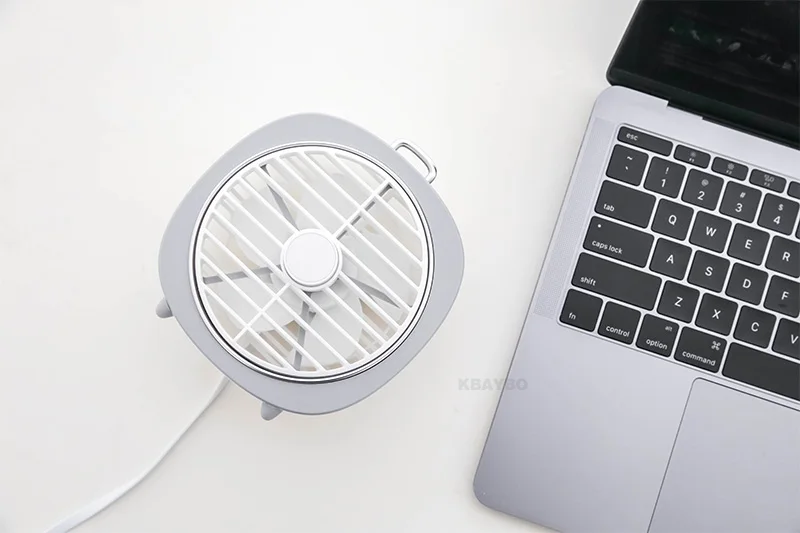 KBAYBO натуральный вентилятор USB портативный и Новинка настольный мини-вентилятор для дома USB Электрический кондиционер маленький вентилятор с ночным светильник
