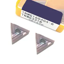 10 шт TNMG160404 R VP15TF карбидные вставки токарный резак внешние инструменты токарные Tokarnyy токарная пластина