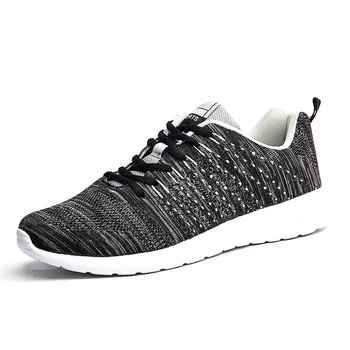 

2018 New Hot Sale Running Shoes For Men Lace-up Athletic Trainers Zapatillas Sports Male Shoes Outdoor Walking Sneakers