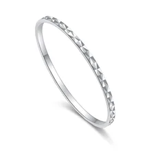 

Fashion Rhombus Facet Pattern 925 Sterling Silver Ring