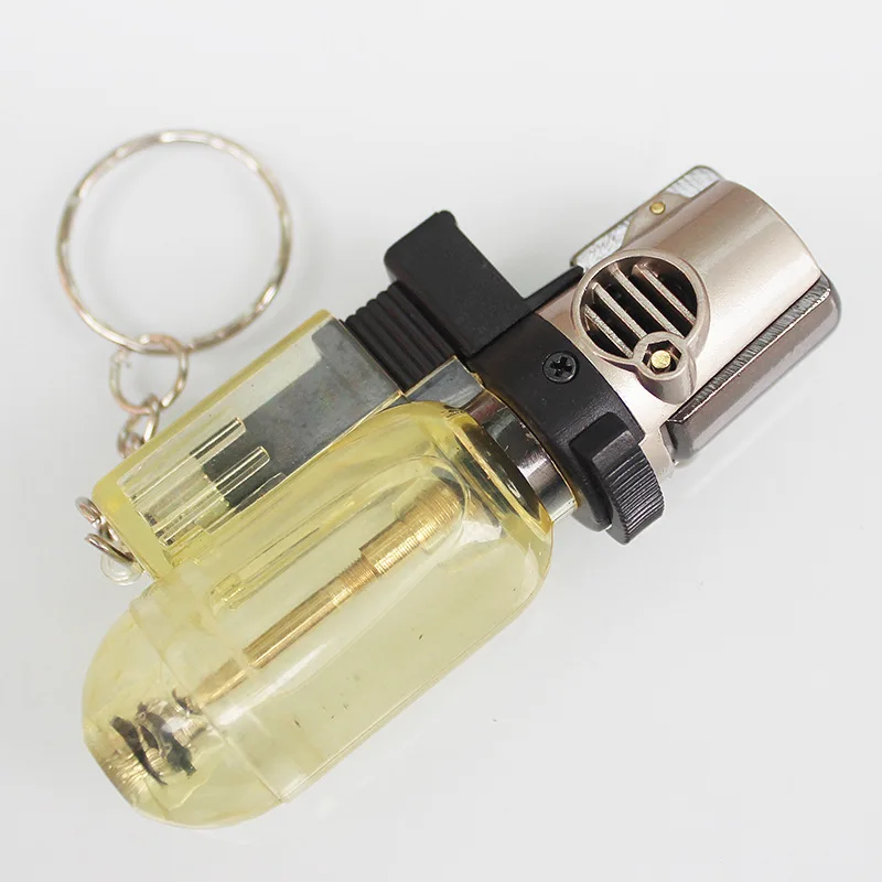 Best Windproof Refillable Cigar Butane Torch Lighter Jet Flame Smking