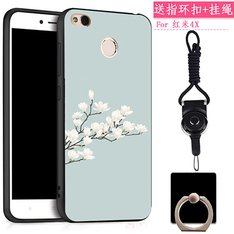 

for xiaomi redmi 4x 4 x Case Cover for xiao mi redmi 4x Case Luxury cute girls Silicone soft Cover phone Cases back cover shell