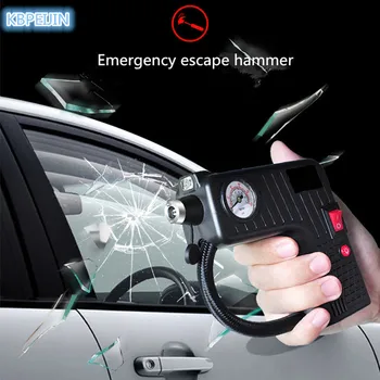 

Portable Tire Inflator Pump 12V LED Emergency Light Inflatable Pump for Skoda octavia fabia yeti rapia superb a accessories