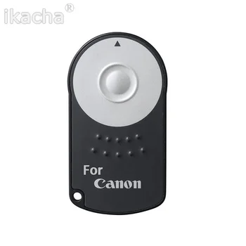 DSLR Camera Remote Control RC-6 with Battery for Canon 60D 70D 80D 5D 6D 7D 450D 500D 550D 600D 77D 650D 700D 750D 800D shanny sn e3 rf 2 4g wireless radio transceiver trigger for sn600c rf flash ttl trigger lcd panel for canon 700d 70d 7d 7dii 6d