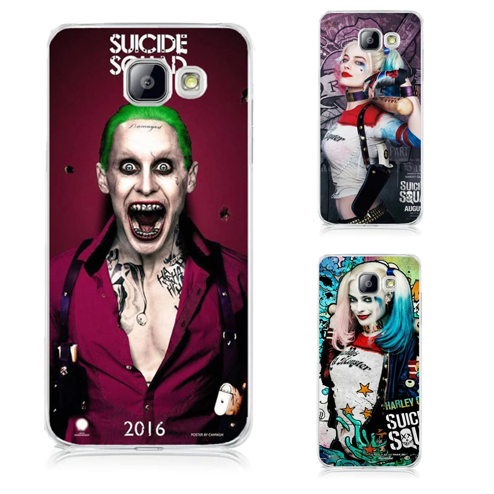 

Jared Leto Joker Margot Robbie Harley Quinn Suicide Squad DC Comics Case For Samsung A3 A5 A7 J1 J5 J7 2015 2016 2017 Back Cover