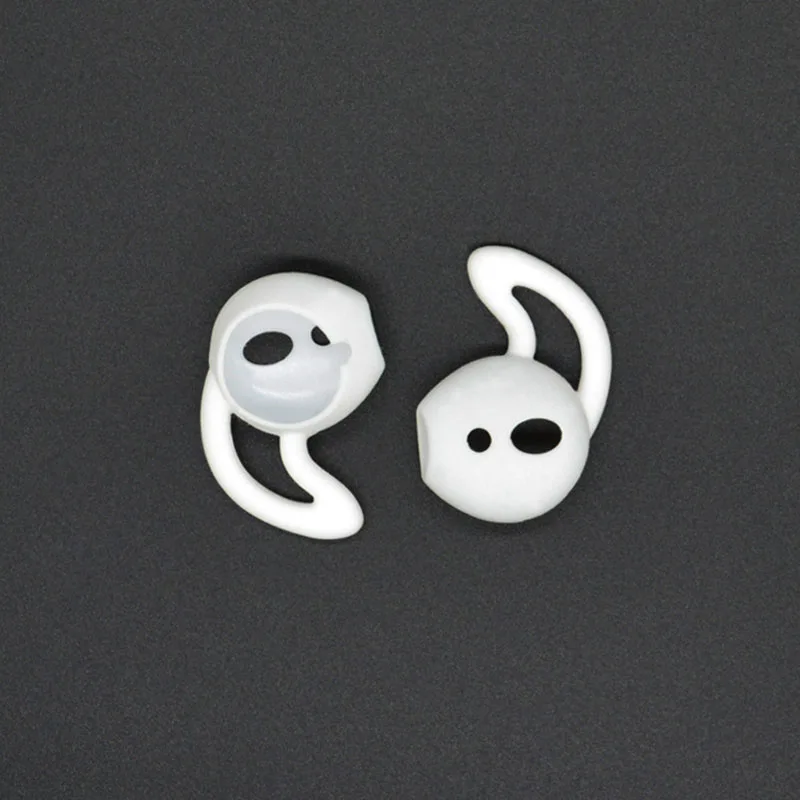 

2 Pieces Ear Pads For Bluetooth Wireless Earphone Cubrir For iPhone Silicone Ear Caps Headphones Case For Apple Eartips