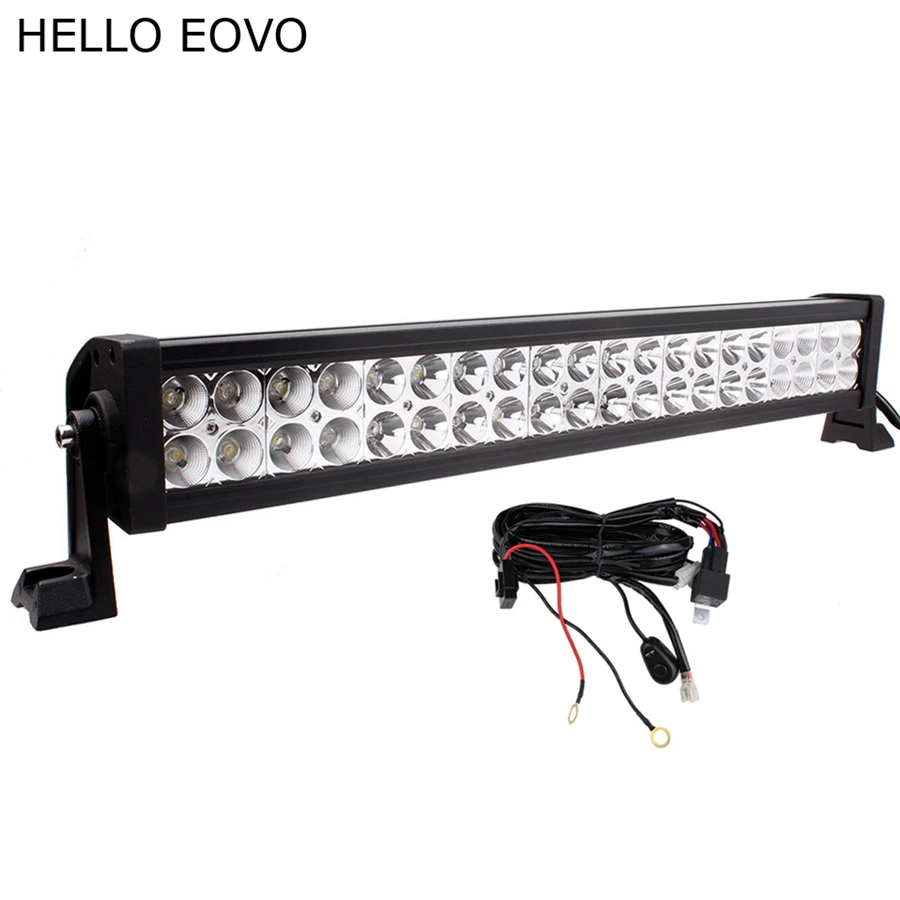 aliexpress com buy hello eovo 22 inch 120w led light bar wiringaliexpress com buy hello eovo 22 inch 120w led light bar wiring kit for indicators work driving offroad boat car truck 4x4 suv atv fog combo from
