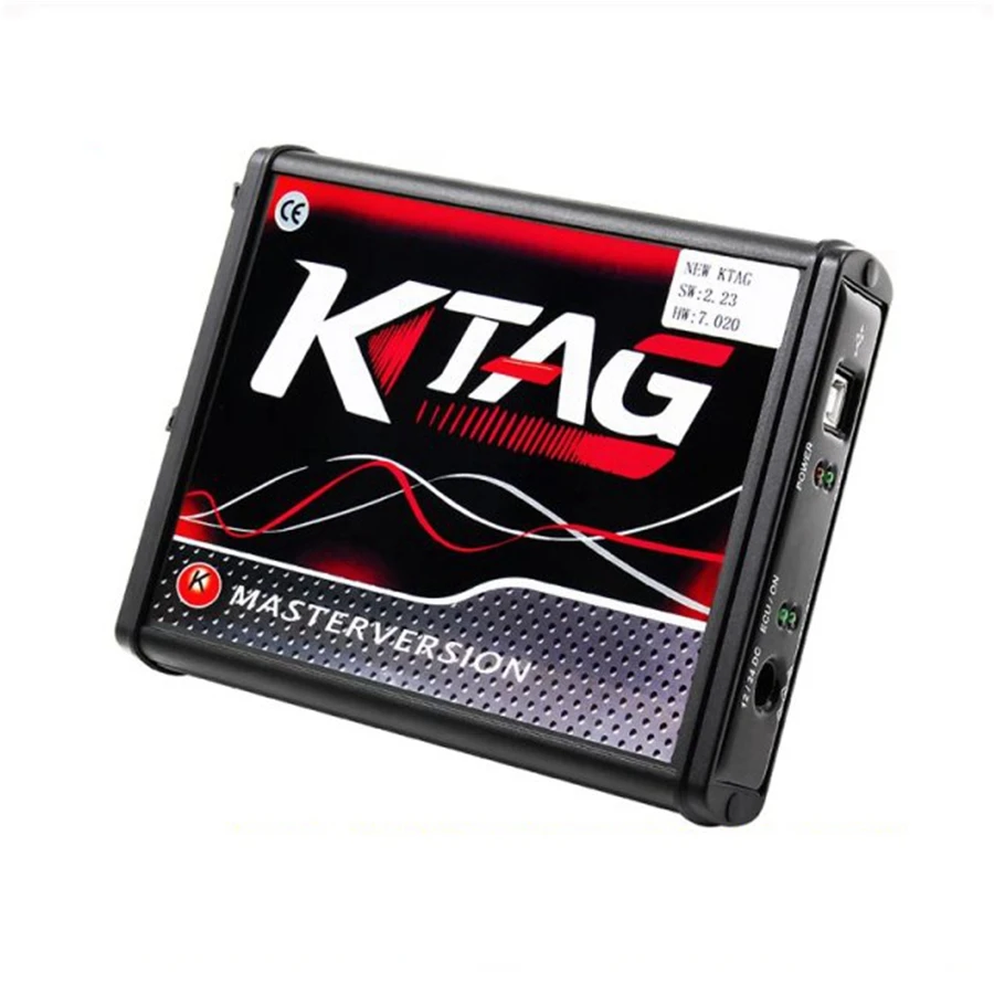 Онлайн V2.47 ЕС красный KESS V5.017 OBD2 менеджер Тюнинг Комплект KTAG V7.020 4 светодиодный KESS V2 5,017 K-TAG 7,020 программатор системного блока управления