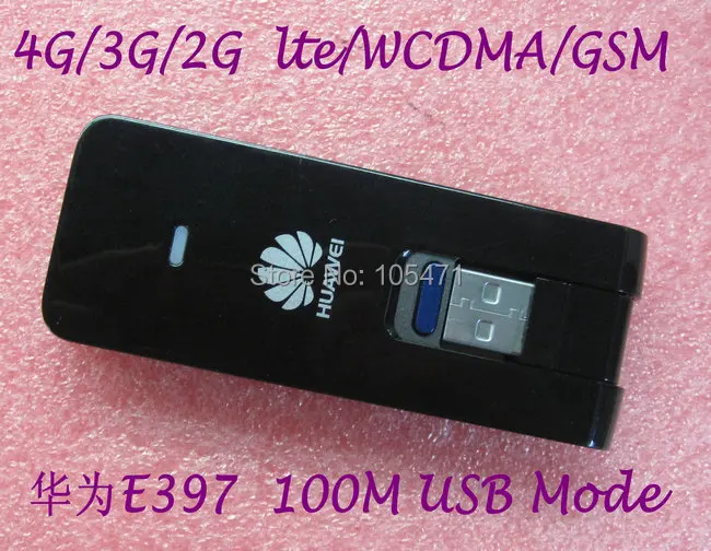HUAWEI E397 4G usb-модем, 100 м данные карты 4 разблокированными аппарат не привязан к оператору сотовой связи модем B397Bu-501