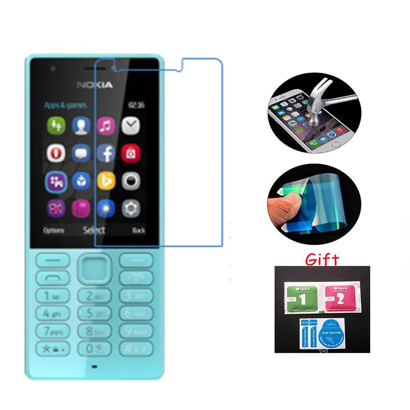 3 шт. закаленное защитное стекло для Nokia 216|Защитные стёкла и плёнки| |