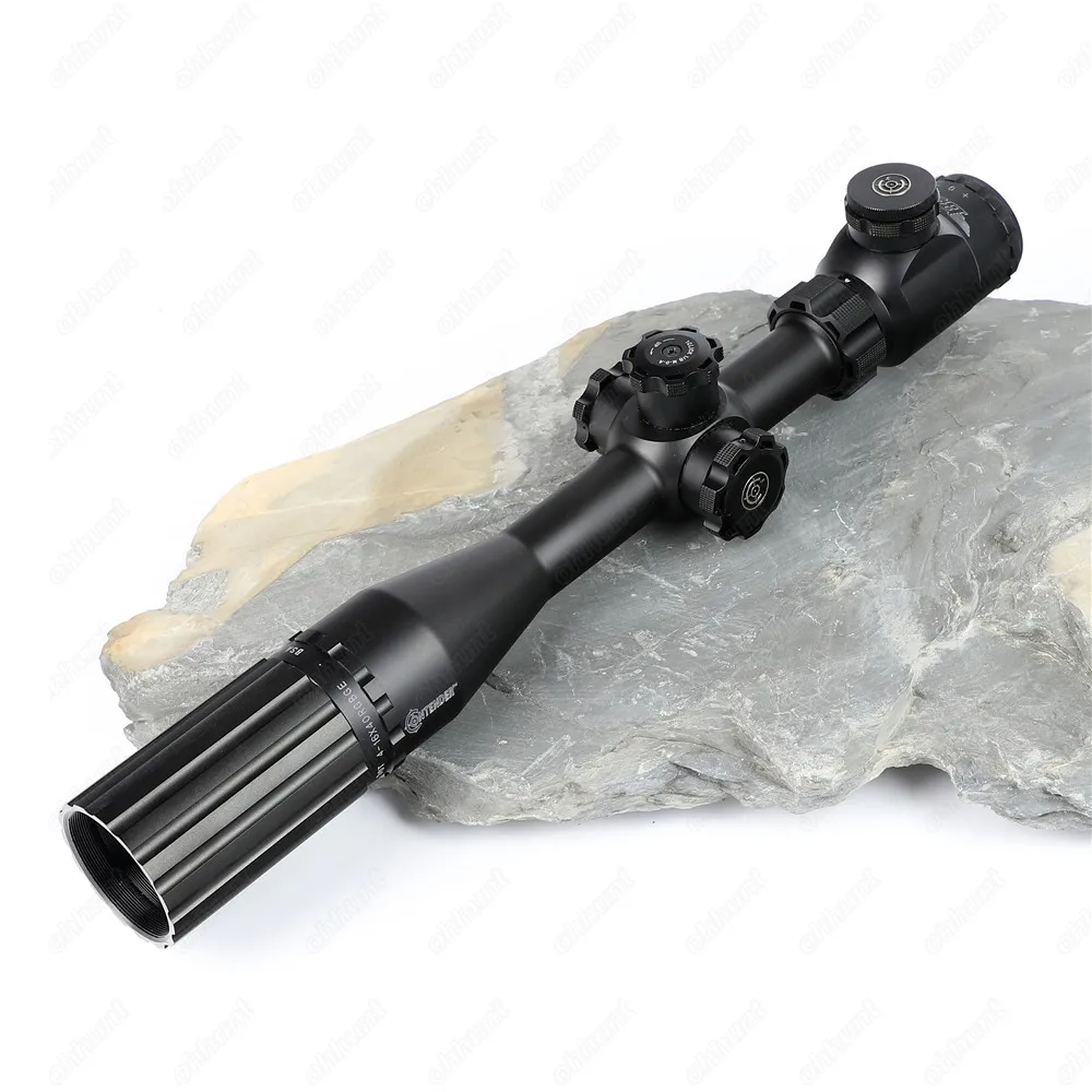 BSA Contender COMD 4-16X40 RGBGE Hunting Riflescopes Side Parallax RGB Mil dot Glass Etched Reticle Turrets Lock Reset Scope (7)
