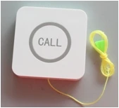 

Pull cord button used in the Disable toilet for wireless calling system, emergency call, wireless nurse call transmitter