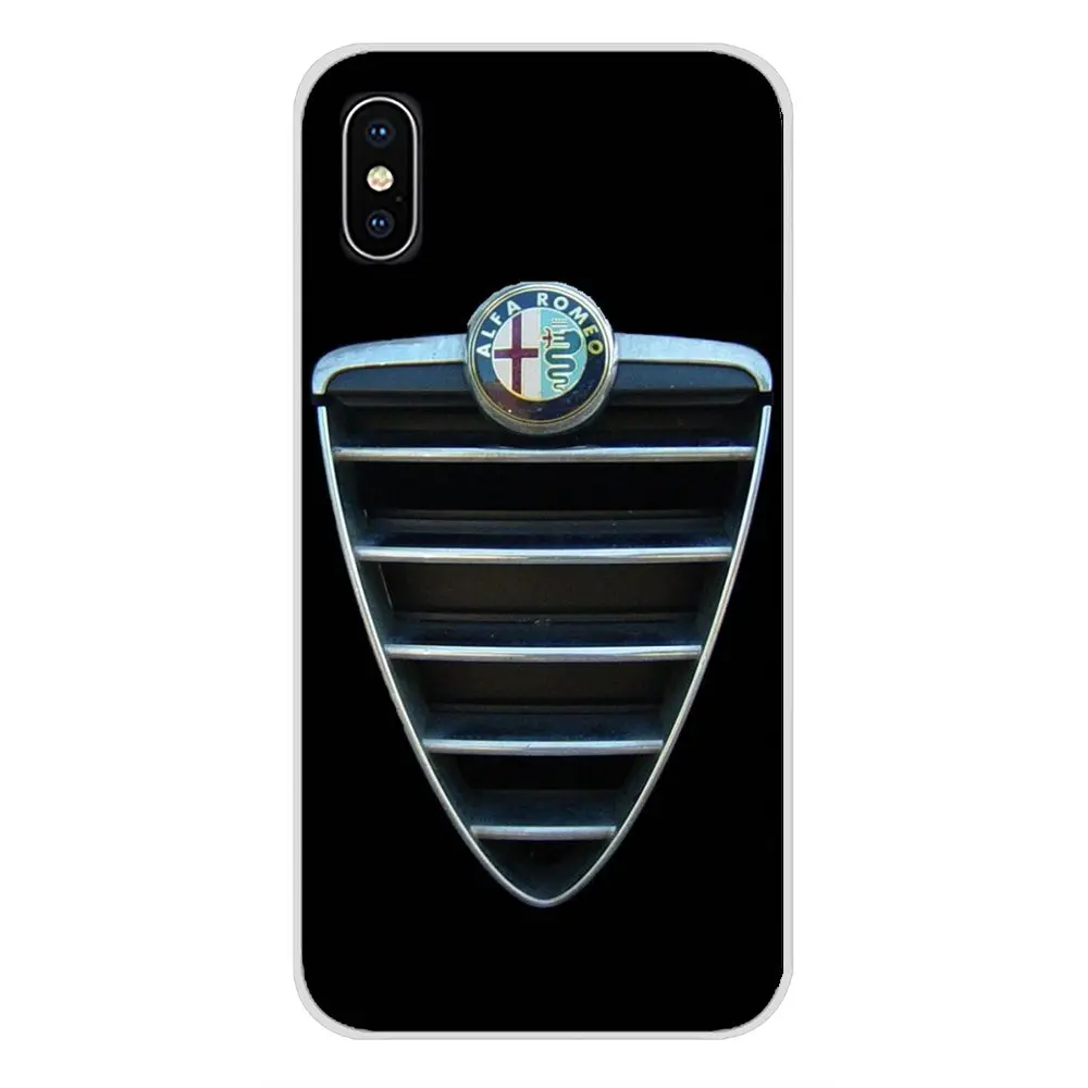 Супер автомобильный мягкий прозрачный чехол с логотипом Alfa Romeo для Xiaomi Redmi Note 6A MI8