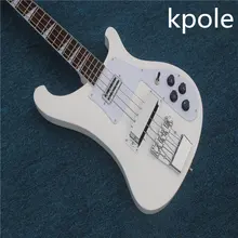 Kpole White Electric Bass guitar, 4 Strings Bass Guitarra High quality, All Color are Available, Wholesale &Retail