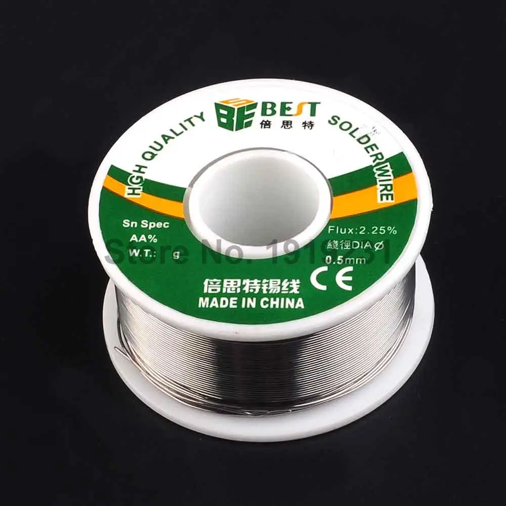 1PCS BEST Tin Lead Rosin Core Solder Soldering Wire 100g 0.5mmin