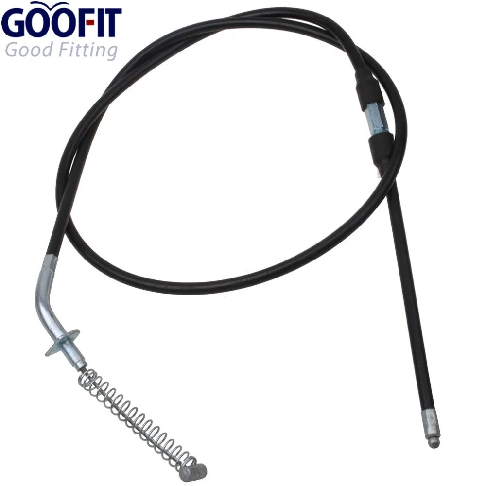 

GOOFIT 50.6" Front Drum Brake Cable Set for 200cc 250cc Water-cooled ATV (2 pcs/set) D030-050