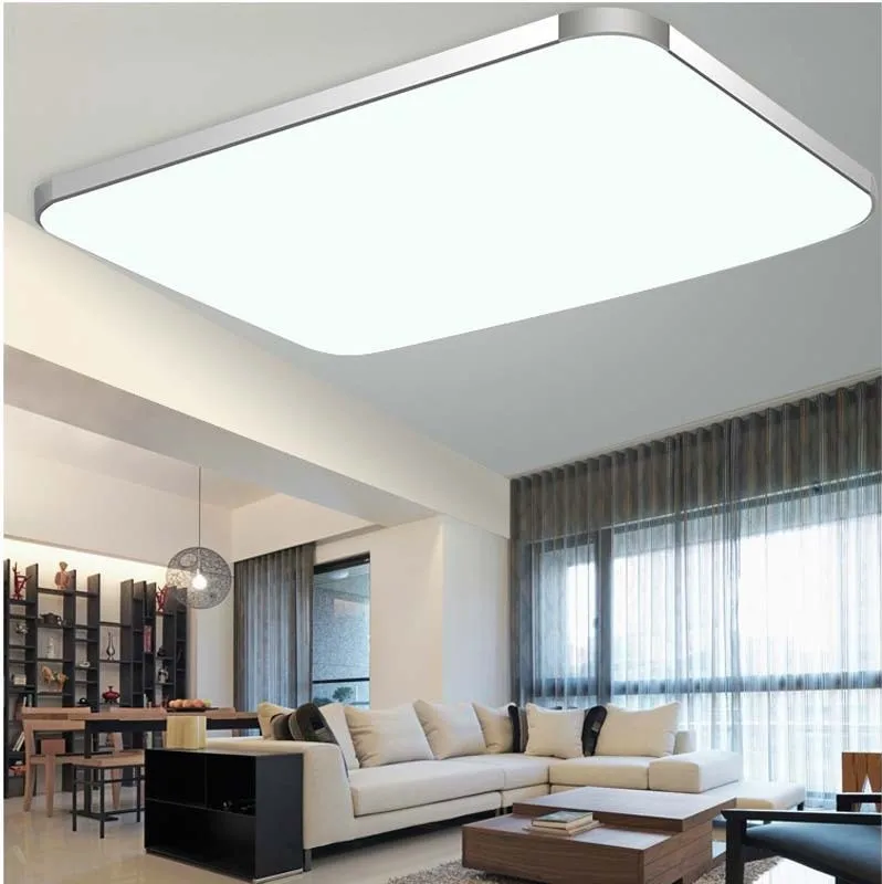 Conduziu a Luz de Teto para Casa Sala de Estar Sala de Estudo Lâmpada do Teto Luminárias de Iluminação Arte Acrílico Quarto Lâmpada Comercial 110-240v 10 Cheap Luzes de teto