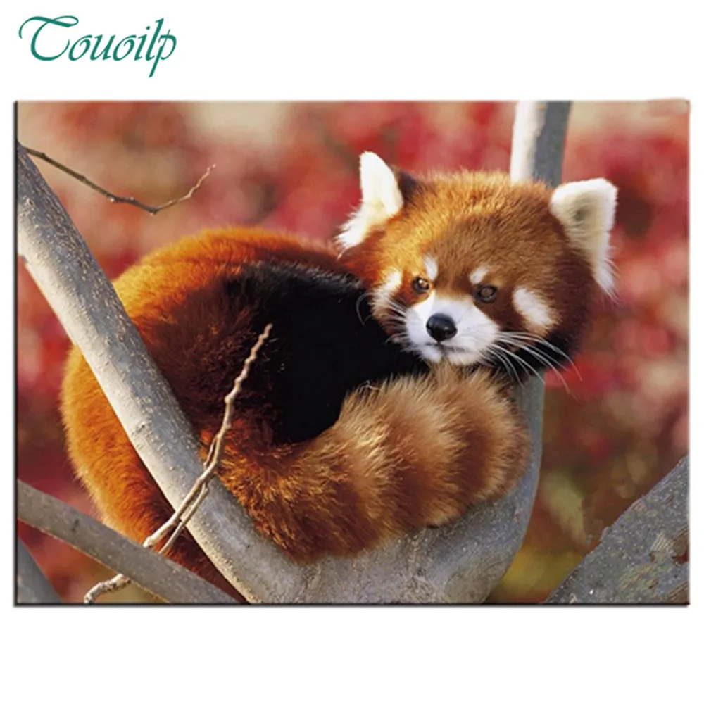 diamond painting red panda