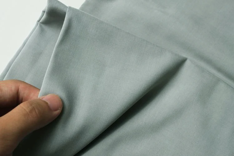 Серая вискоза ткань хлопок ткань шелк искусственная юбка из хлопчатобумажной ткани ткань 6" в ширину продается двором