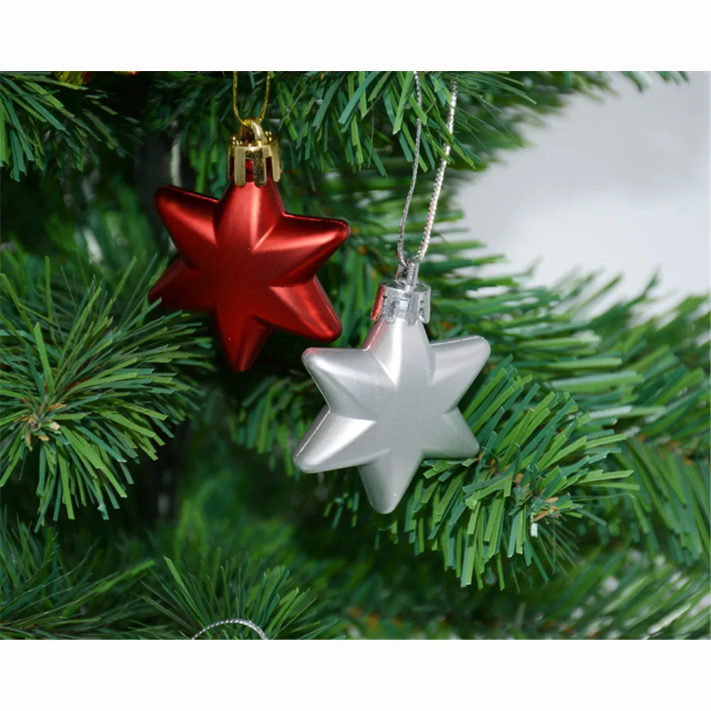 12 шт. подарок Рождественский Колокольчик для дома вечерние украшения Дерево подвесная Елочная игрушка украшения сада