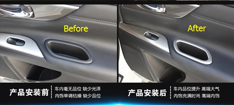 Matte Style! ABS Rear Door Handle Bowl Frame Cover Trim 2 pcs For ... Matte Style! ABS Rear Door Handle Bowl Frame Cover Trim 2 pcs For ...