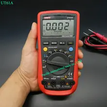 Цифровой Мультиметр UNI-T UT61A Высокая Надежность Профессиональный Электрический Портативный Тестер CD Подсветки и Удержания Данных Multitester