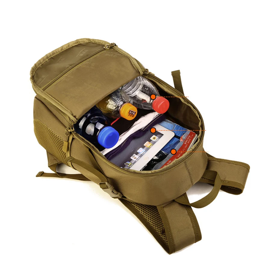 10л мини рюкзак военный MOLLE рюкзак снаряжение Тактический штурмовой пакет Студенческая школьная сумка для охоты кемпинга треккинга