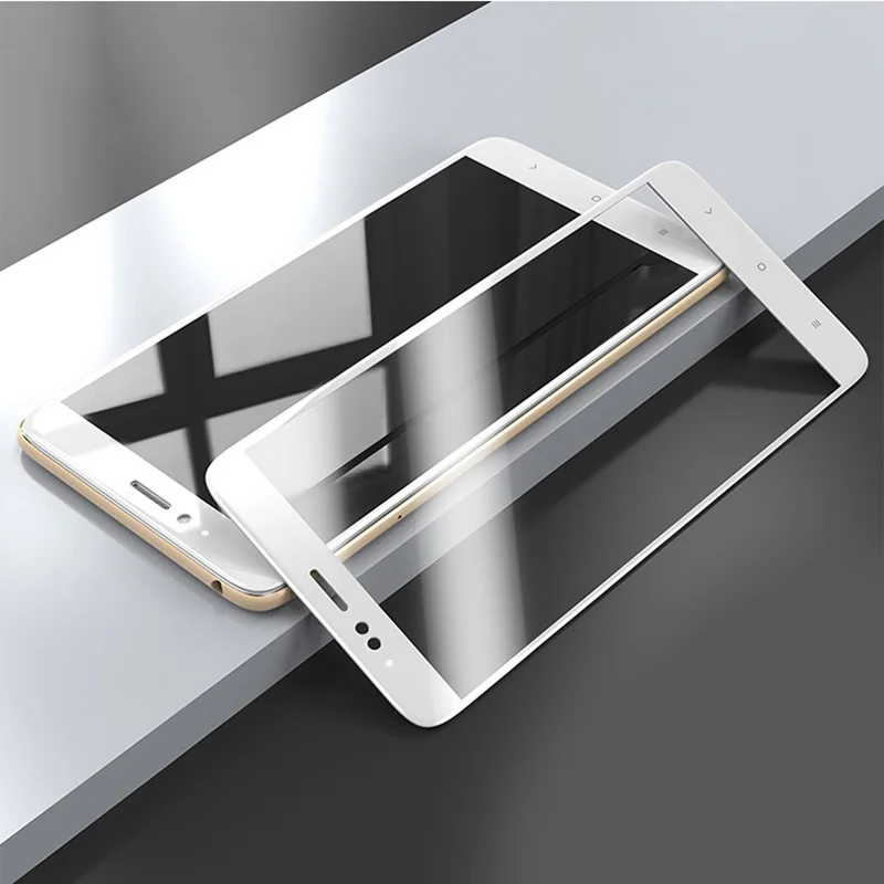 3D полное покрытие изогнутая Защитная пленка для xiaomi Mi A1 защитная пленка из закаленного стекла для xiaomi A1, Защитное стекло для экрана Защитная пленка; мягкий край черный