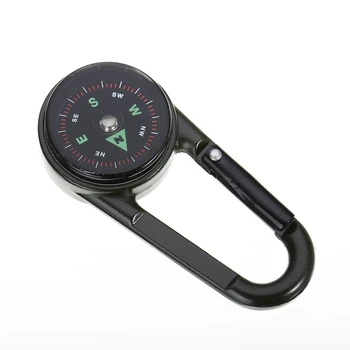 Carabiner With Compass And Thermometer 5