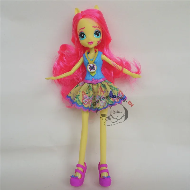 fluttershy equestria girl doll scan