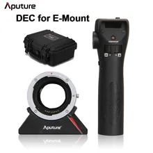 Aputure DEC пульт дистанционного управления беспроводной адаптер для непрерывного изменения фокусировки объектива Canon EF EF-S к sony E-Mount Камера вождения Eos для Cine