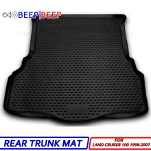 Для Toyota Land Cruiser 100 1997-2008 автомобильный коврик для багажника, коврик для пола, коврик для багажника, задний коврик для автомобиля