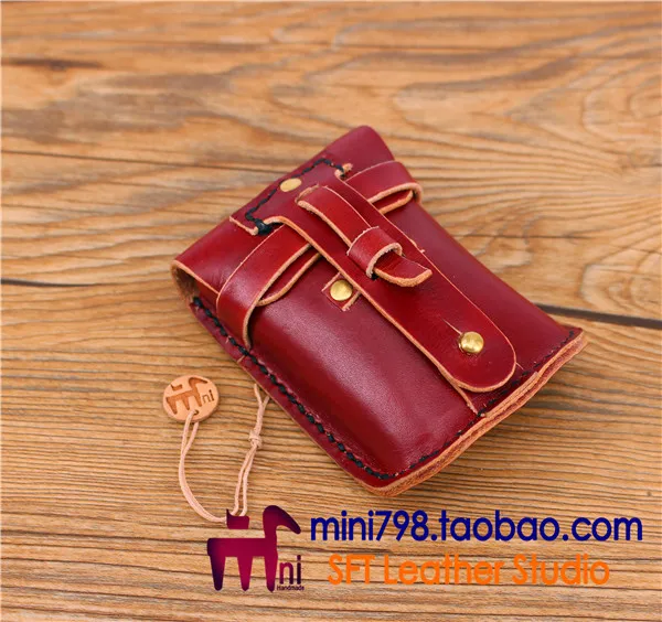 MINI DIY version manual leather Marbles bags pattern drawing paper QQW