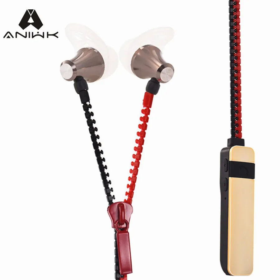 Buy Aniwk Zipper Bluetooth Headset Wireless Earphone