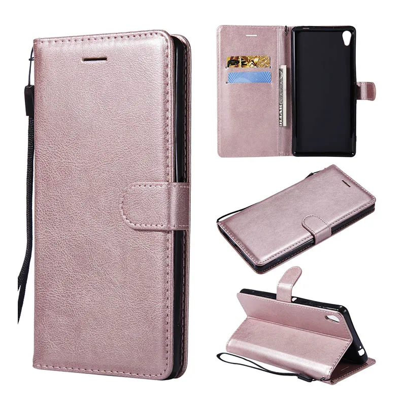 Retro PU Leather Wallet Case For Sony Xperia L1 L2 E5 E6 Z3 Z5 Mini XZ XZ1 XZ2 Compact XA XA1 XA2 Ultra Book Style Cover Coque   (10)
