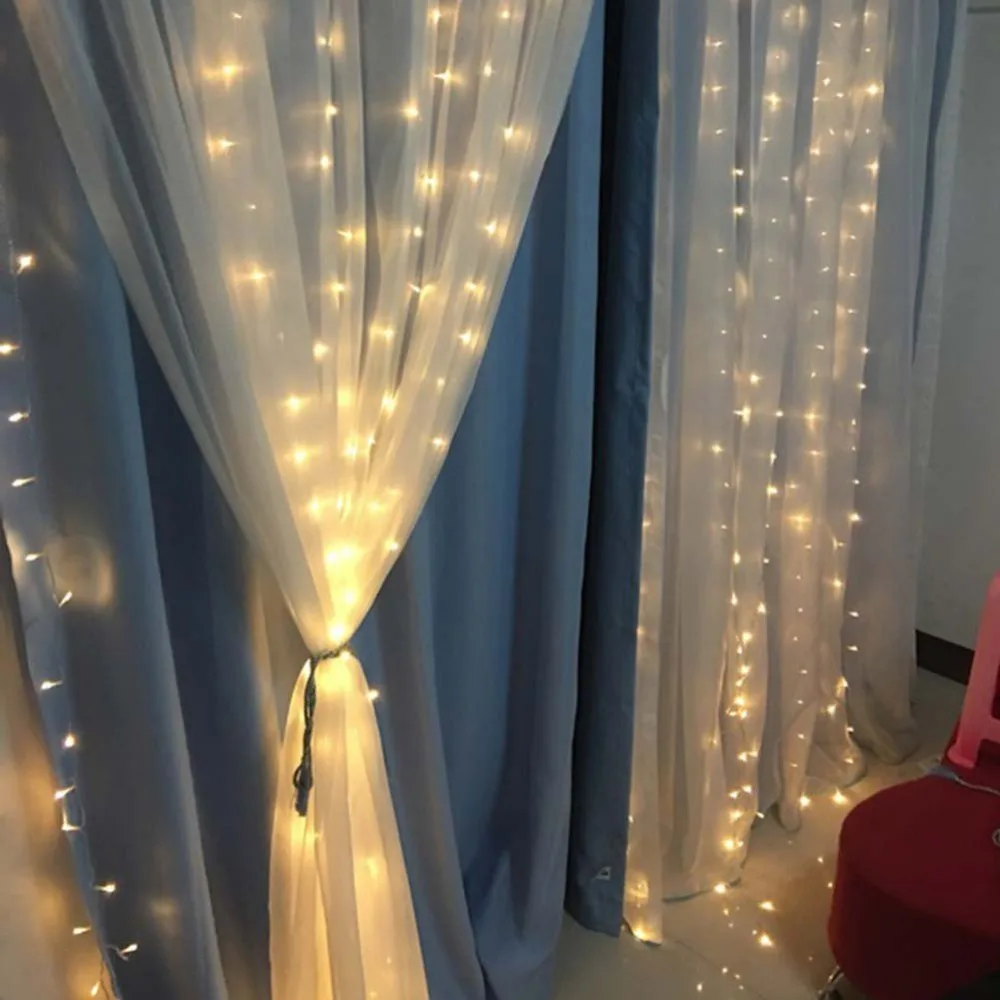 3*3 mt 300LED, 8 Modell Fenster Vorhang Lichterketten Eiszapfen ... 3*3 mt 300LED, 8 Modell Fenster Vorhang Lichterketten Eiszapfen ...