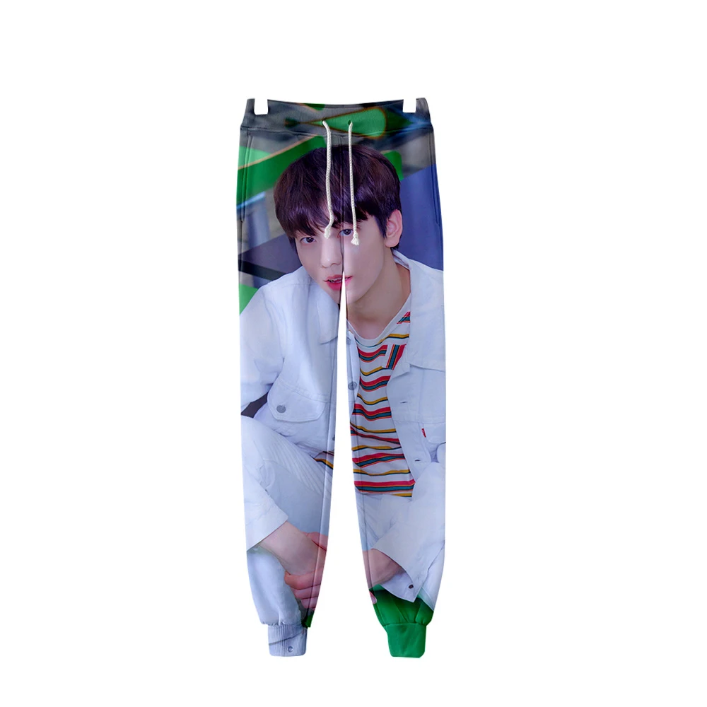 

Frdun Tommy TXT Idol Pants 3D New Casual Warm Pants Trousers Kpop Fashion Casual Comfortable Slim Pants High Quality