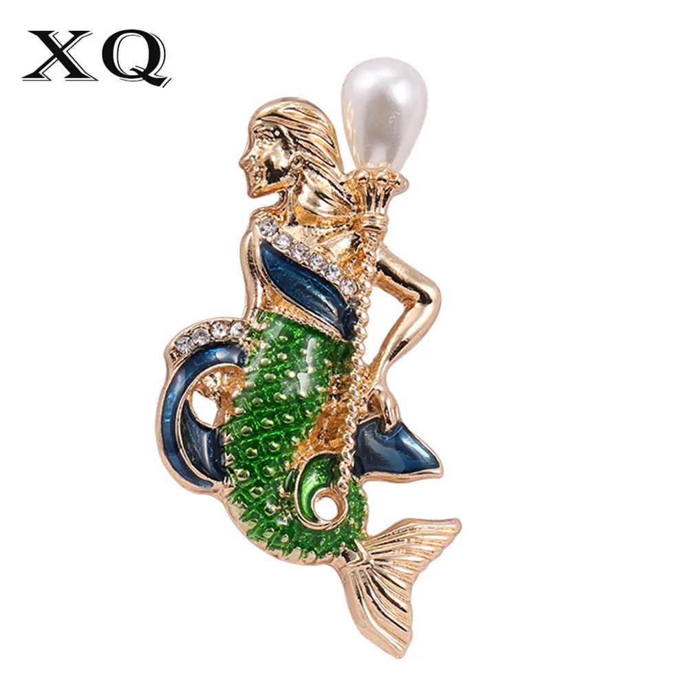 XQ с бесплатной доставкой новинка брошь в виде капель глазури воды|post sleeve|post tonesbrooch