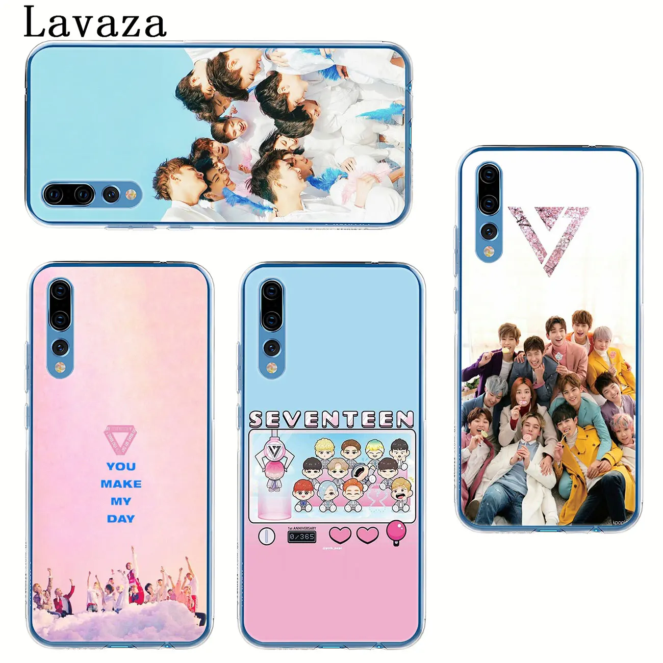 Чехол для телефона Lavaza Seventeen JUN DK JOSHUA kpop Huawei P30 P20 P10 P9 Plus P8 Lite Mini 2017 2016 P smart Z