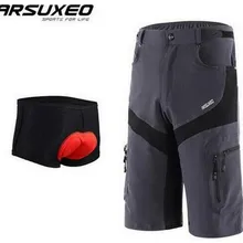 ARSUXEO мужские велосипедные шорты Нижнее белье для спорта на открытом воздухе горные MTB дорожный горный велосипед устойчивые дышащие