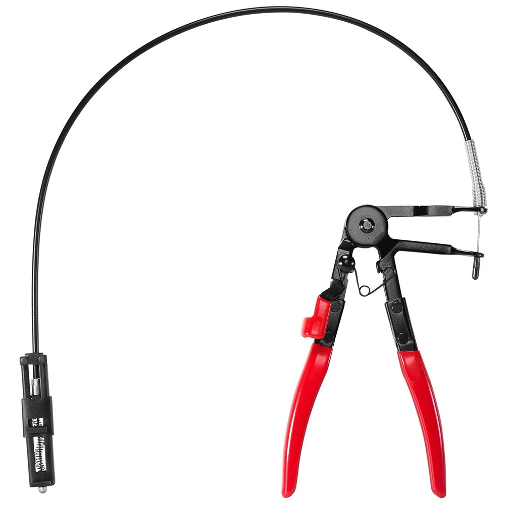 

New Moto Car Vehicle Tools Cable Type Flexible Wire Long Reach Hose Clamp Pliers for Car Repairs Hose Clamp Removal Tool