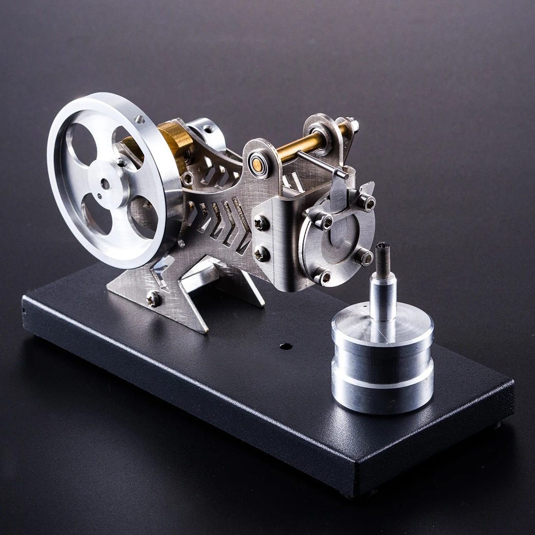 

Science Experiment Toys All-Metal Vacuum Stirling Engine DIY Hot Gas Turbine Stem Steam Model Set Hot Sale