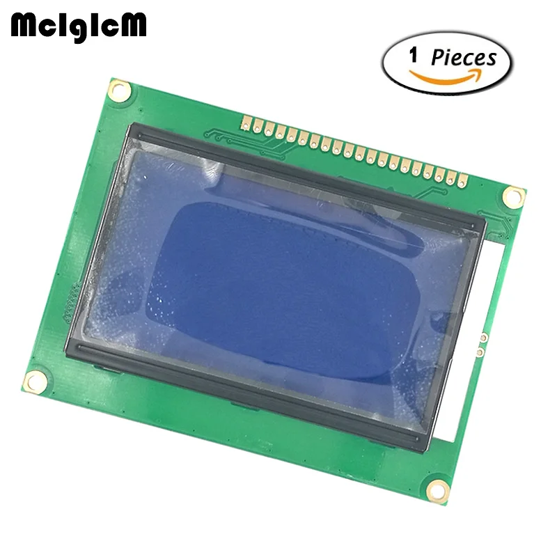 

MCIGICM Display Module Blue Screen Backlight 5V ST7920 LCD12864