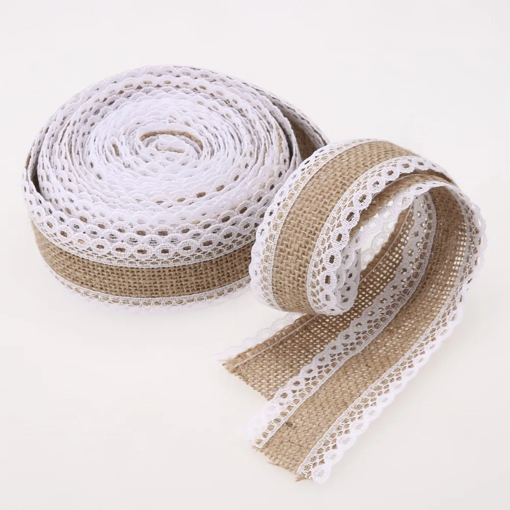 Buy Wedding Decoration 5m Natural Jute Roll Burlap