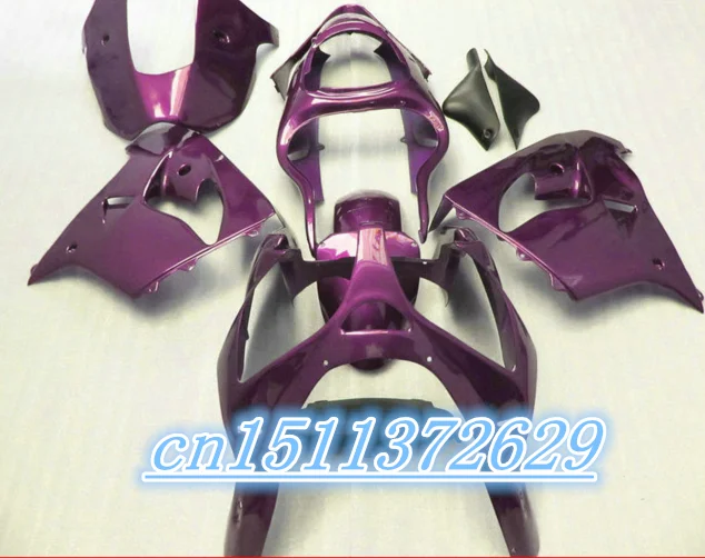 

Dor-full purple KAWASAKI ZX9R NINJA 2002-2003 ZX-9R ZX 9R 9 R ZX9 R 2002 2003 02 03 Fairing Kit D