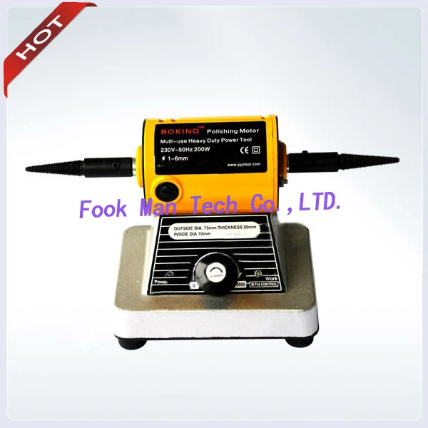 

Adjustable speed grinding & polishing machine included two Buffing Wheel,Jewelry Making Supplies Polishing Motor