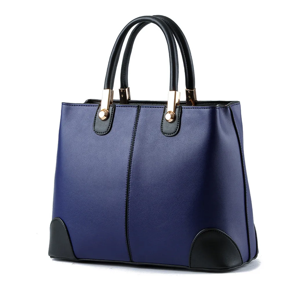 

PU Leather Top-handle Women Handbag Solid Ladies Lether Shoulder Bag Casual Large Capacity Tote Crossbody Bag schoudertas 12.179